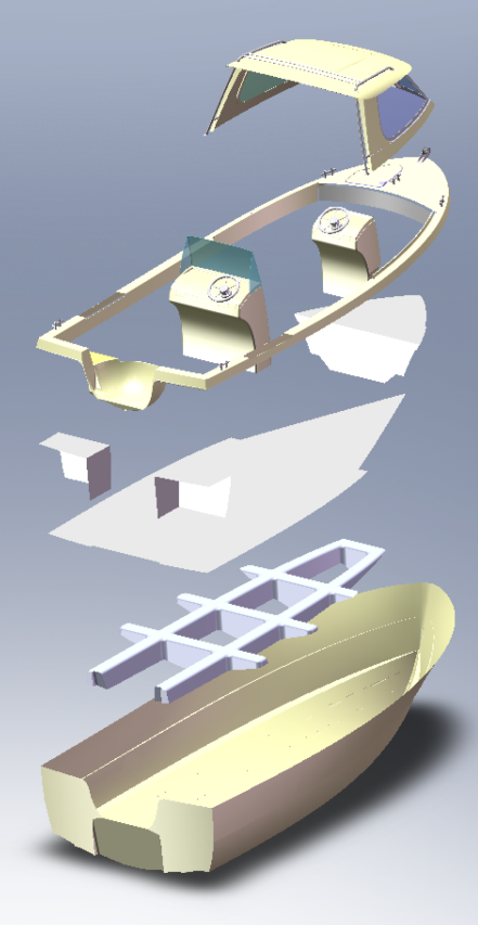 Pilot 6 Commecial Exploded View